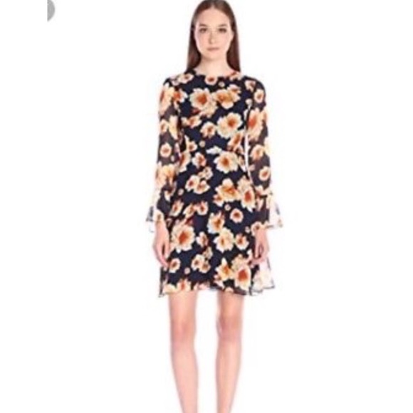 NWT Betsey Johnson Sz 2 Silky Dress - Picture 5 of 11